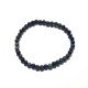Bracelet élastique lapis et chryso 4mm