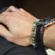 Bracelet élastique turquoise africaine