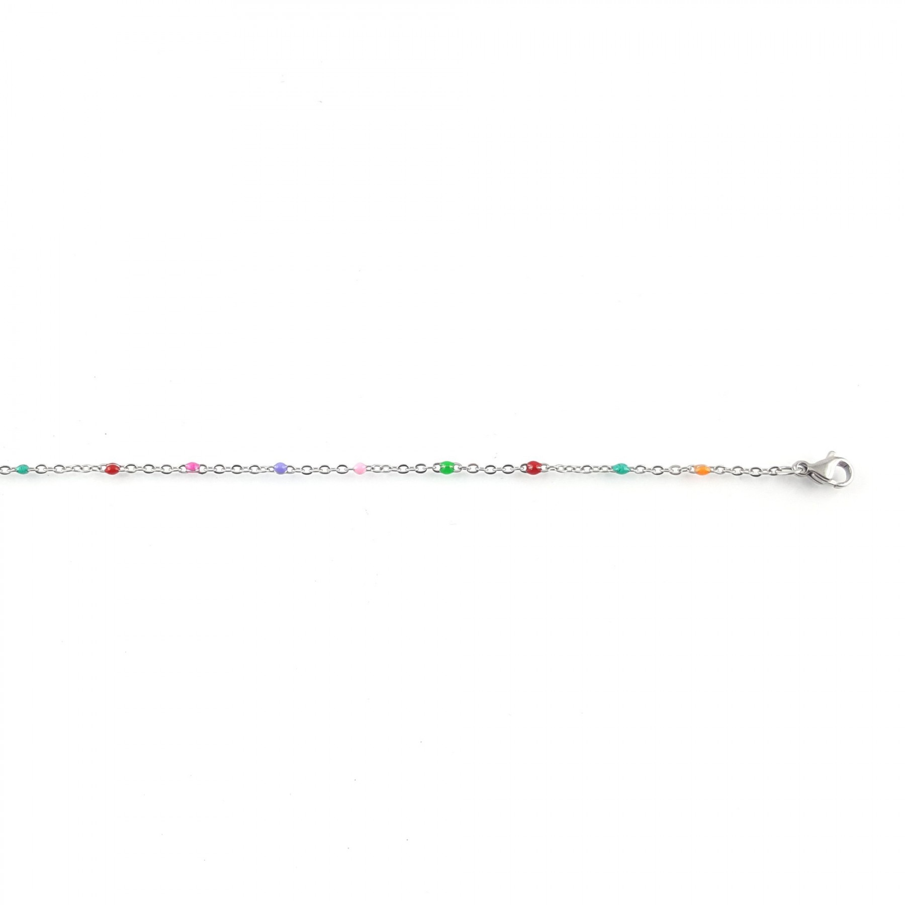 Bracelet émaillage multicolore