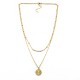 Collier double rang solaire